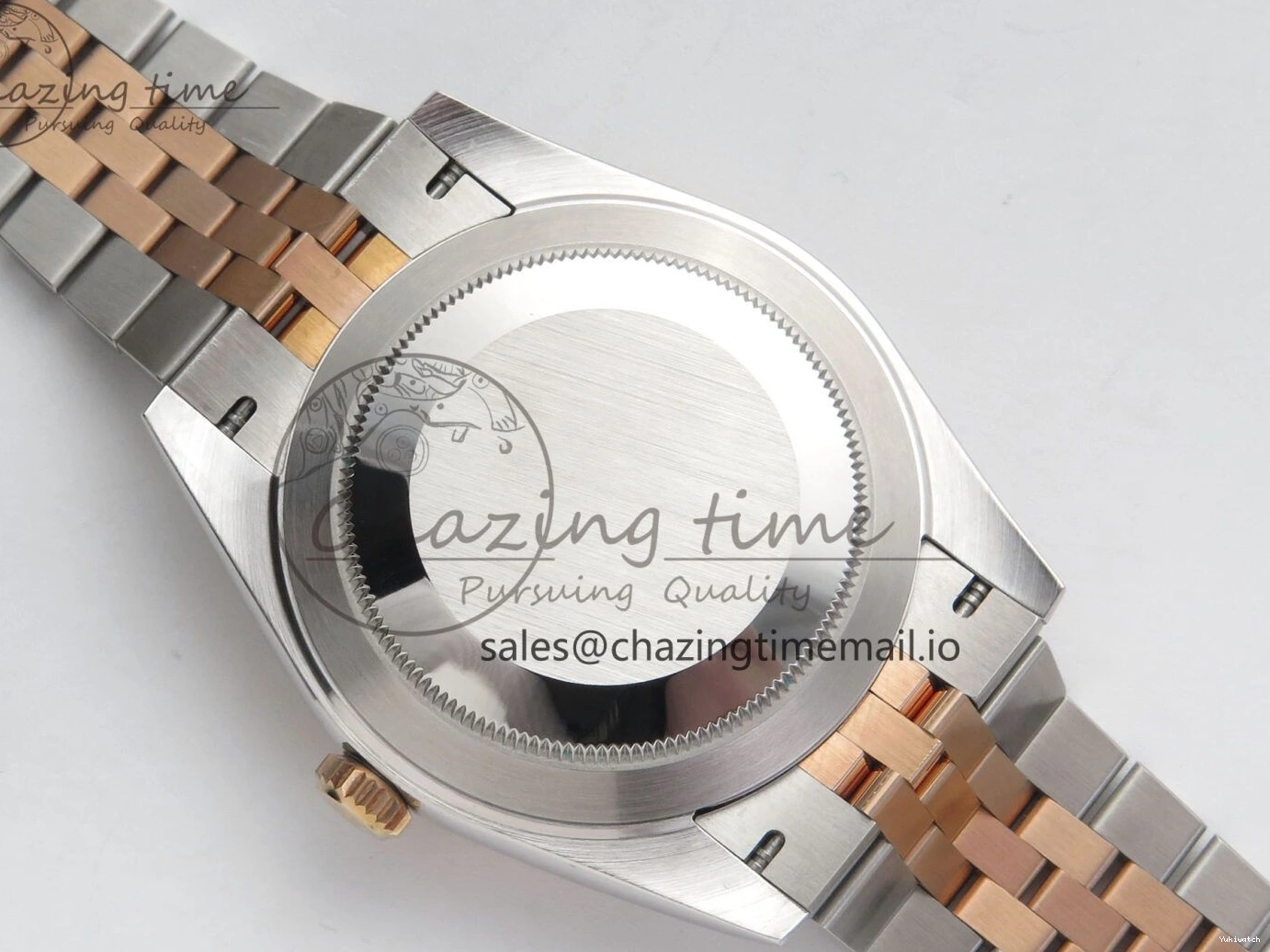 (Weighted) ARF Jubilee RG Best SH3235 SS 126331 Edition 1:1 Dial 41 RG Diaomonds DateJust on Bracelet 0522
